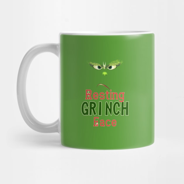 Resting Grinch Face by Wear & Cheer